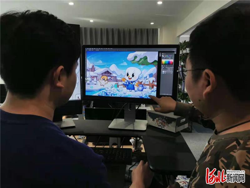 冰疙瘩燃動冰雪城 張家口動漫代言人背后的冰雪文化創新